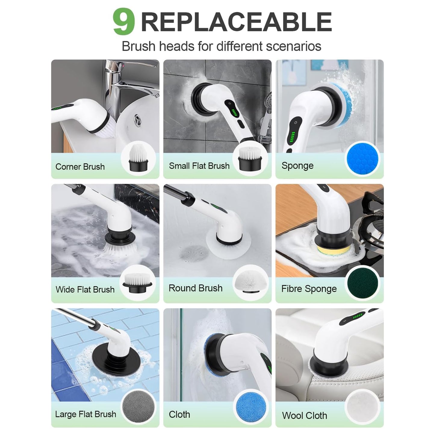 DeepClean Spin Scrubber