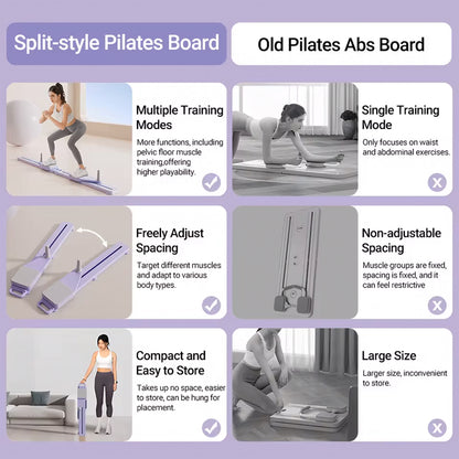 Ultimate Split-style Home Pilates Board