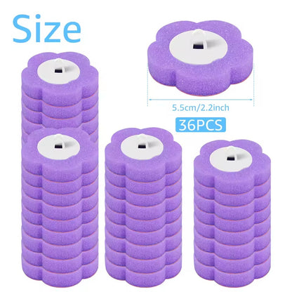 36Pcs Toilet Brush With Disposable
