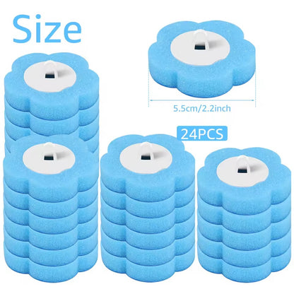 36Pcs Toilet Brush With Disposable